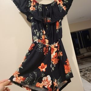 Floral romper